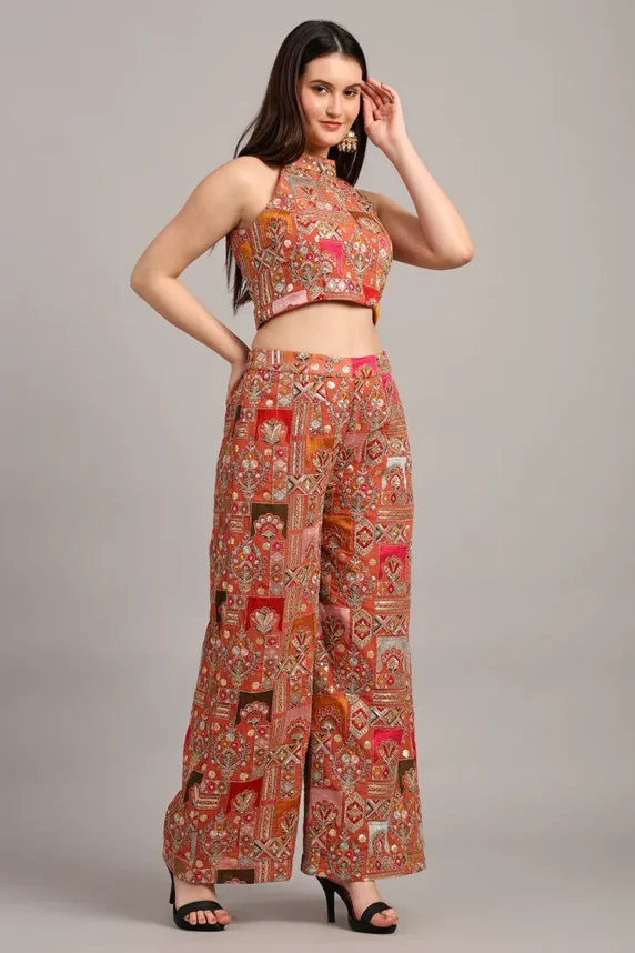 Halter Neck Top with Pant