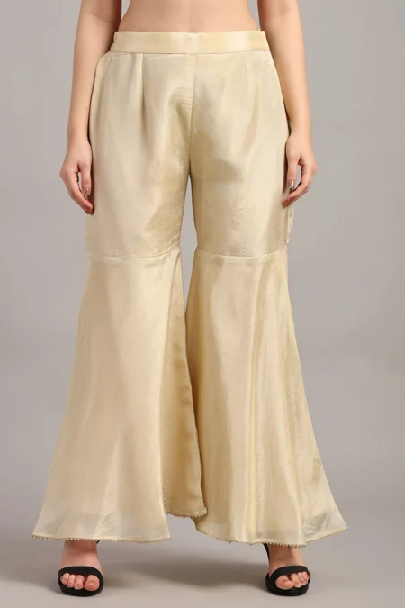 Cream Sharara Set for Women - Image 5