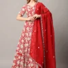 Designer Red Lehenga for Women