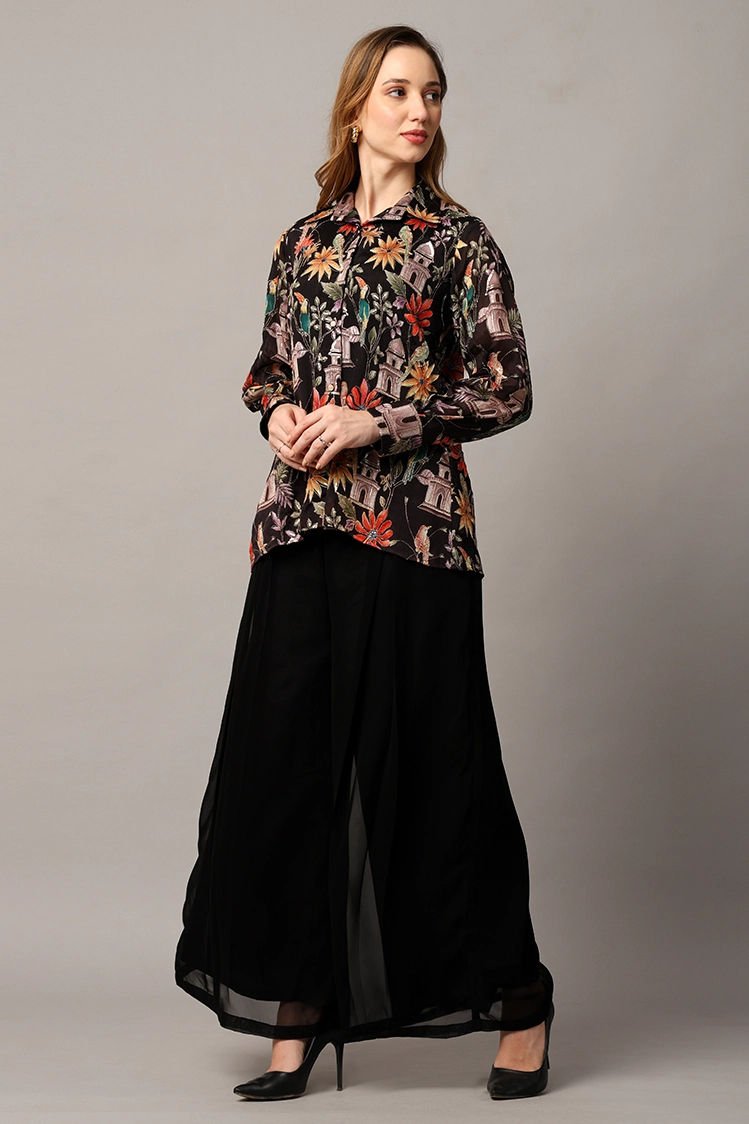 Black Cord Set for Women